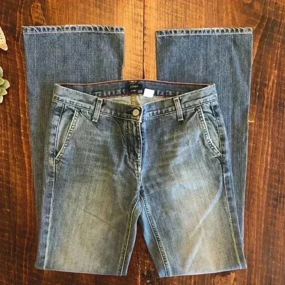 💙J. Crew |  Medium Wash Bootcut Jeans - Picture 1 of 4